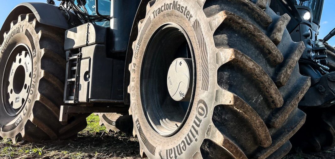 Continental unveils largest tractor tire