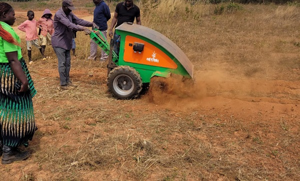 Aftrak- solar powered african tractor