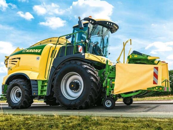 Krone Big X 1180 Forage Harvester heaviest farm machinery