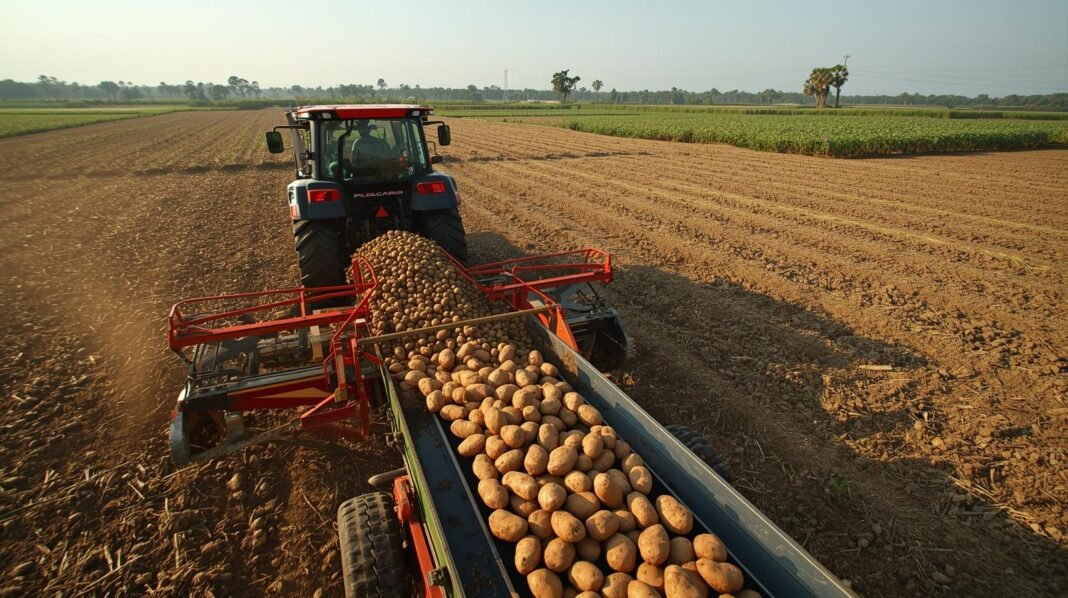 New vs Used One Row Potato Harvester for Sale