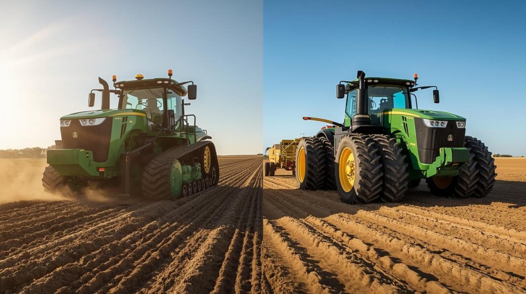 Tracked vs Wheeled Tractors