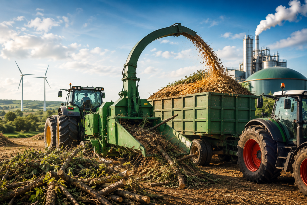 Agricultural Machinery Is Powering Europe's Biomass Energy Revolution