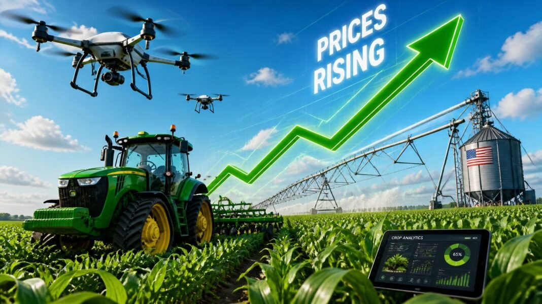 U.S. Agricultural Machinery Prices Rise 2.6%