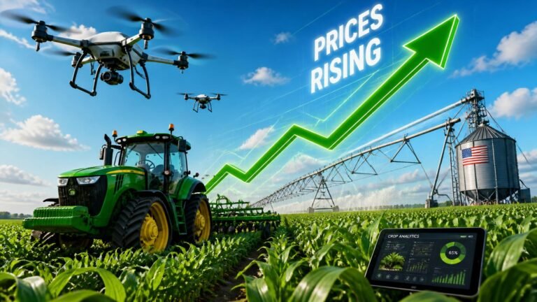 U.S. Agricultural Machinery Prices Rise 2.6% Over the Year as Equipment Costs Edge Higher