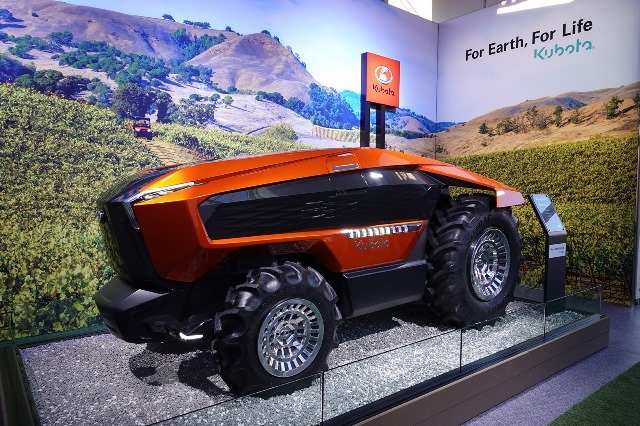 Kubota unveiled its new agri concept vehicle