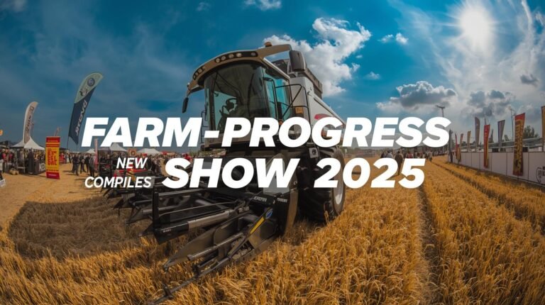 New Combines Unveiled at Farm Progress Show 2025: Claas, Case IH & New Holland Lead the Way